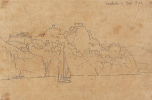 Castello di Portofino von John Robert Cozens