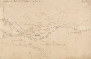 Eingang in das Tirol, 4. Juni von John Robert Cozens