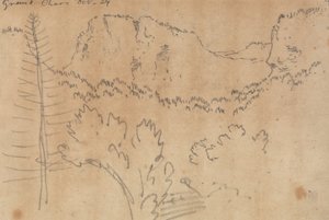Grande Chartreuse, 24. Oktober von John Robert Cozens