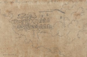 Im Tal bei Vietri, 20. September von John Robert Cozens