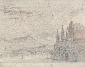 Isola Borromea, Lago Maggiore von John Robert Cozens