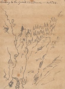 Weg zur Grande Chartreuse, 24. Oktober von John Robert Cozens