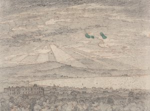 Neapel von der Villa Sir William Hamiltons, Portici von John Robert Cozens