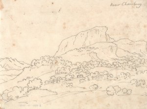 In der Nähe von Chamberg von John Robert Cozens