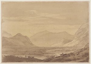 In der Nähe von Chiavenna von John Robert Cozens