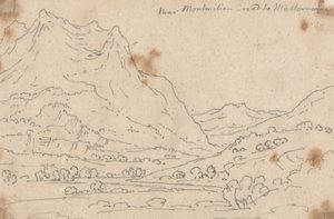 In der Nähe von Montmilian, Straße nach Malterverne