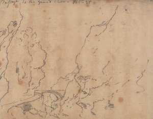 Passage zur Grande Chartreuse von John Robert Cozens