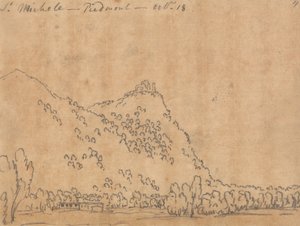 Saint Michele, Piemont, 18. Oktober von John Robert Cozens