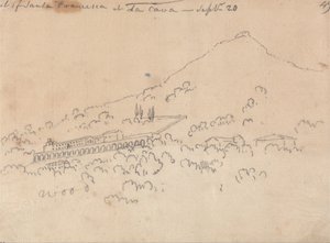 Santa Francesca bei La Cava, 20. September von John Robert Cozens