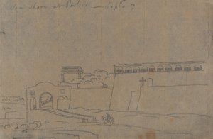 Meeresküste bei Portici, 7. September von John Robert Cozens