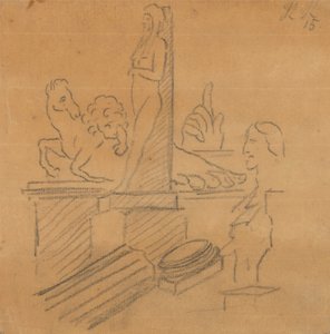 Statuen und Ruinen von John Robert Cozens