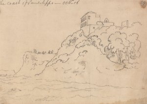Die Küste von Posillipo, 16. Oktober von John Robert Cozens
