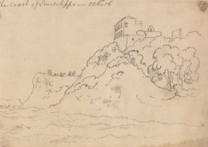 Die Küste von Posillipo, 16. Oktober von John Robert Cozens