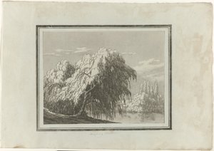 Trauerweide von John Robert Cozens