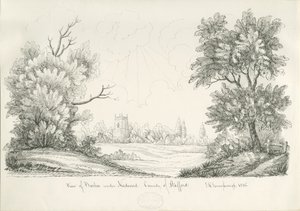 Barton under Needwood Dorf von John Robert Fernyhough