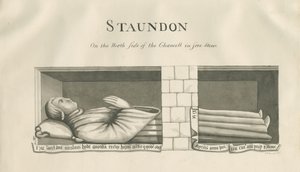 Standon Kirche - Wandgrab von Nicholas Hyde von John Robert Fernyhough