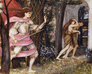 Die Vertreibung aus dem Garten Eden, ca. 1877