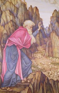 Die Vision von Ezechiel von John Roddam Spencer Stanhope