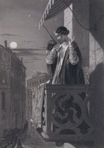 Alvisi Sanuto und die Tochter des Botschafters (Stich)