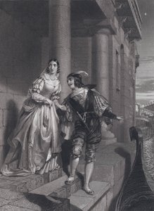 Flucht von Bianca Cappello und Francesco I de