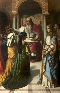 Lear und Cordelia, 1876