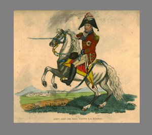 Lieut. Genl. Sir Eire Coote. K.B. K.C.&M.P., 1816 von John Romney