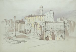 Ein Fenster des Palazzo Tolomei, Siena, 25. - 27. Juni 1870