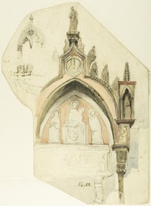 Entwurf für einen Bogen von John Ruskin