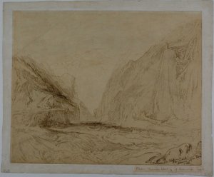 Wildbach in Tirol von John Ruskin