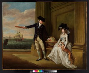 Porträt von Kapitän und Mrs. Hardcastle, 1785