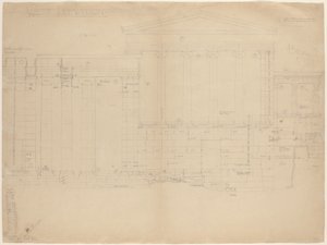 Das Erechtheion, Westansicht [linke Hälfte] von John Russell Pope