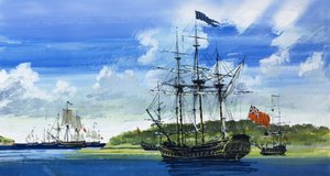 Britisches Schiff von John S. Smith
