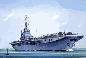 HMS Emperor, umgebaut von einem Handelsschiff zu einem Flugzeugträger im Zweiten Weltkrieg