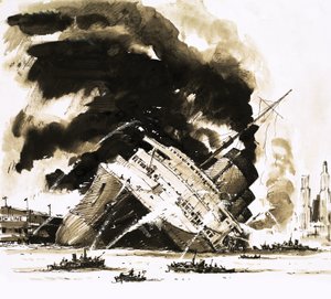 Die großen Dampfer: Das Schiff, das im Dock starb. Die Normandie von John S. Smith