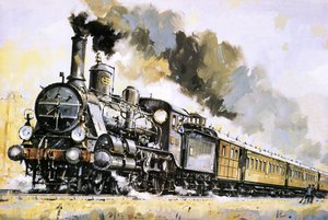 Der Orient-Express, eingeführt 1883 von John S. Smith