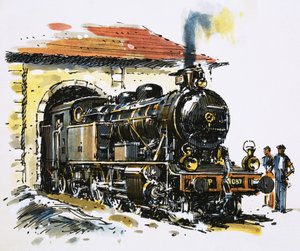 Die Welt der Geschwindigkeit und Kraft: Eine Honschel gebaute 2-6-4 Tenderlokomotive von 1929 von John S. Smith