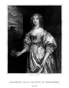 Elizabeth Cecil, Gräfin von Devonshire, 1824