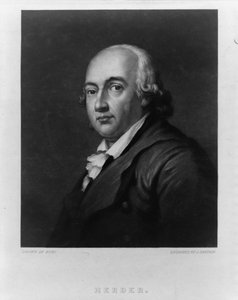 Porträt von Johann Gottfried Herder 1744-1803, zwischen 1828 und 1880 von John Sartain
