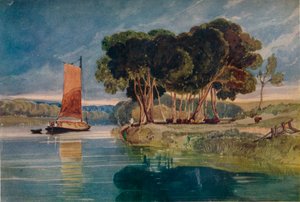 Eine Flusslandschaft, um 1800-1842, 1924