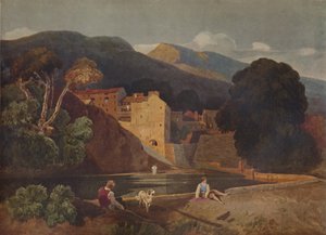 Klassische Landschaft, 1923 von John Sell Cotman