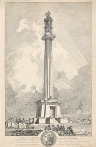 Säule in Yarmouth zum Gedenken an Lord Nelson