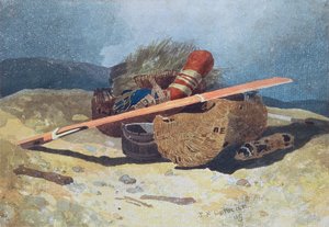 Fischschwänze und Ruder, 1809 von John Sell Cotman
