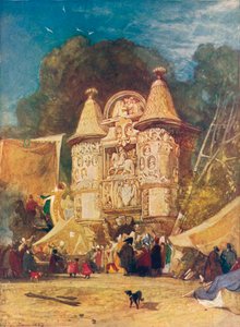 Tor der Abtei Aumale, Normandie, 1832 von John Sell Cotman