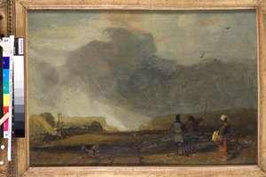 Landschaft in der Normandie von John Sell Cotman