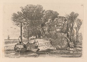 Liber Studiorum: Tafel 19, Postwick Grove, Norfolk von John Sell Cotman