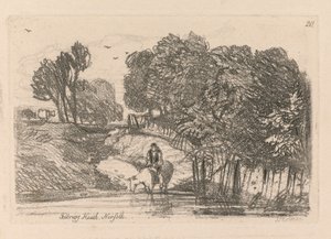 Liber Studiorum: Platte 20, Felbrigg Heath, Norfolk, 1838 von John Sell Cotman