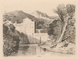 Liber Studiorum: Platte 22, Whitby, 1838 von John Sell Cotman