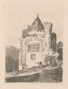 Liber Studiorum: Tafel 37, Eine Studie von John Sell Cotman
