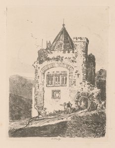 Liber Studiorum: Platte 37, Eine Studie, 1838 von John Sell Cotman