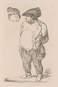 Liber Studiorum: Platte 47, Eine Studie, 1838 von John Sell Cotman
